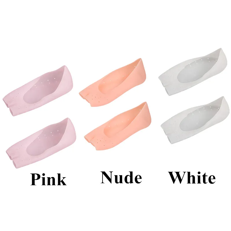 Silicone Moisturizing Gel Socks For Foot Care  Relieve Dry Cracked Heels