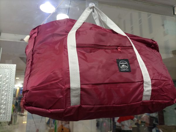 Foldable Nylon Zipper Water Proof Luggage Bag