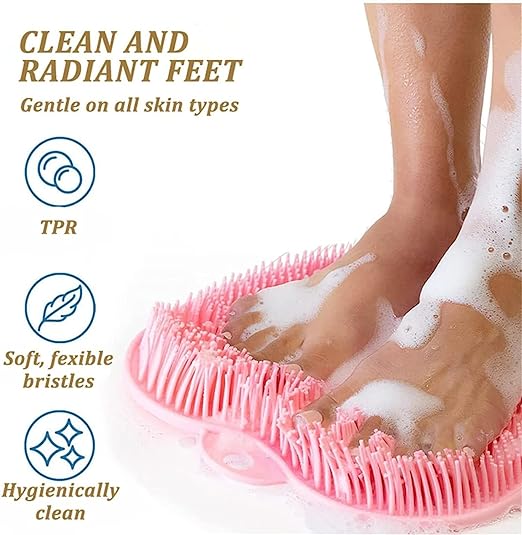 Shower Foot & Back Scrubber Massage Mat