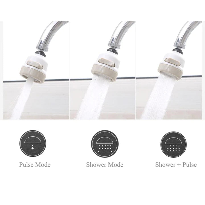 Moveable Kitchen Tap Head Universal 360 Degree Rotatable Faucet