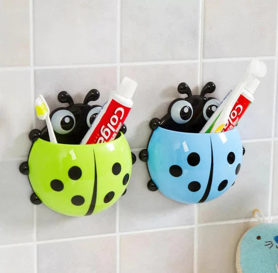 Lady Bug ToothBrush Holder( Pack of 2)