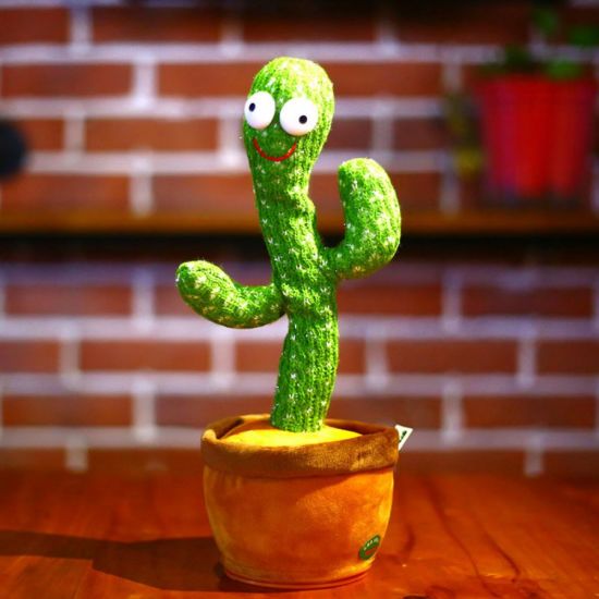 Dancing Cactus Toy, Talking Cactus Tree Plush Toy