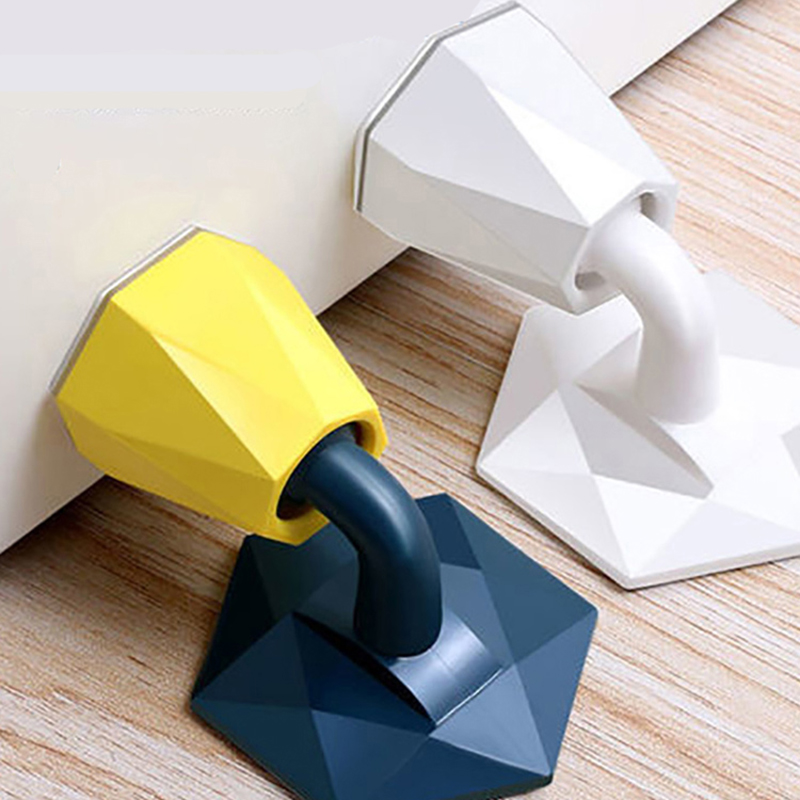 Silicone Door Stop Stopper Home Adhesive Door Wall Bumper