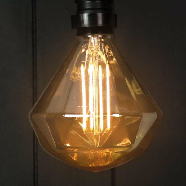 Vintage Style Diamond Festoon Bulb