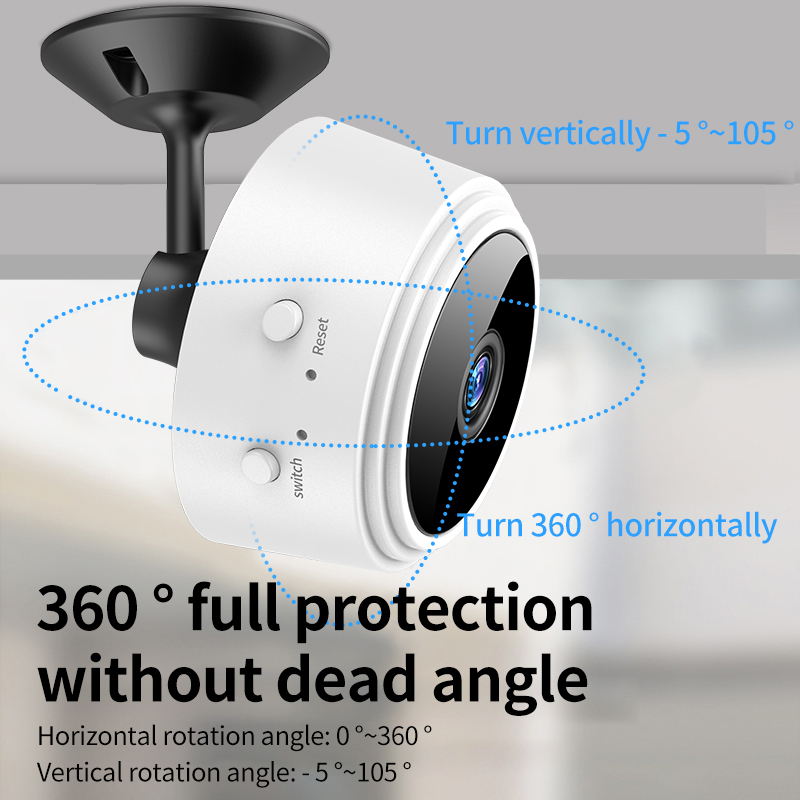 A9 Mini Smart Camera WiFi HD1080P Remote Wireless Ip Camera