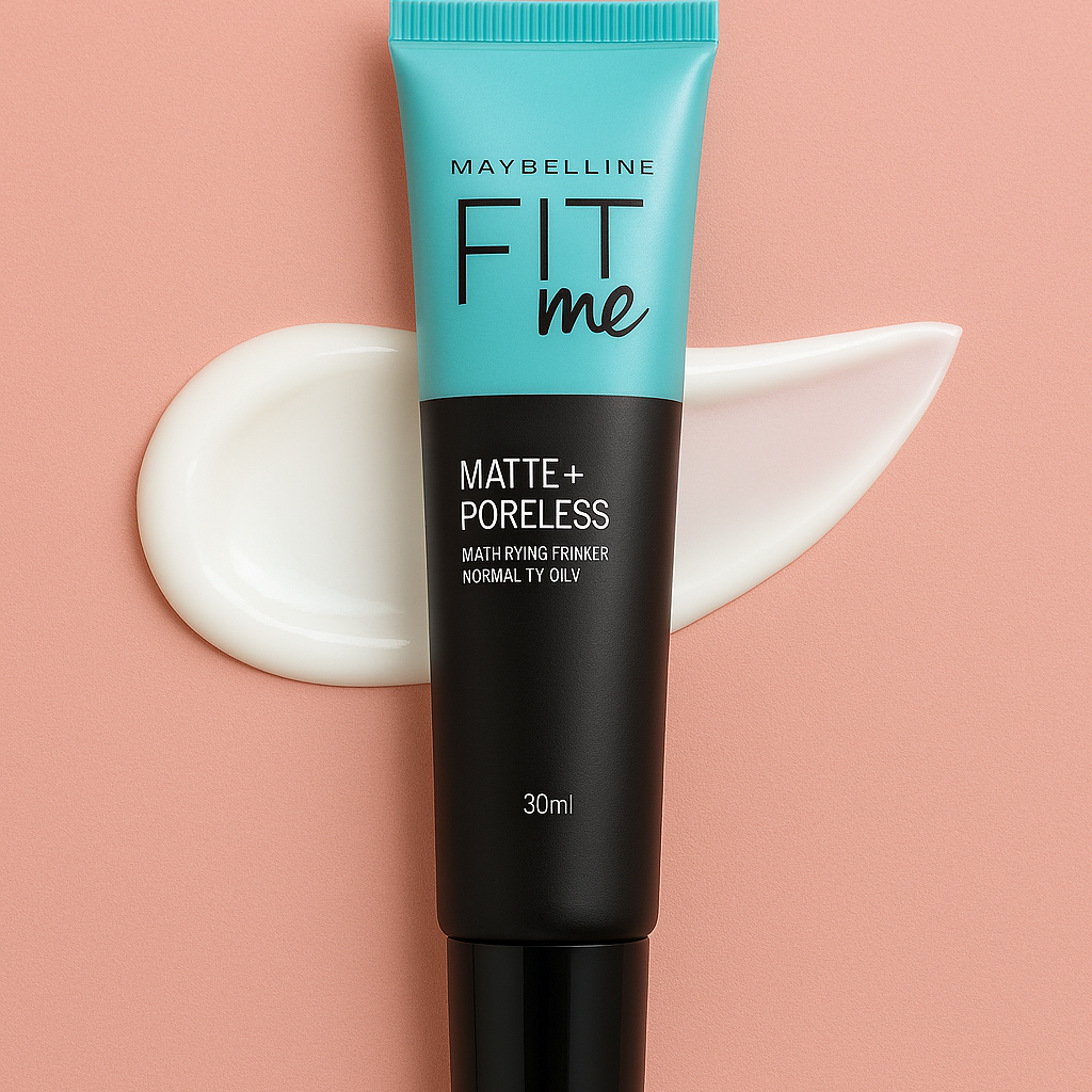 Maybelline Fit Me Matte + Poreless Primer – Liquid Pore-Minimizing Face Primer, 30ml