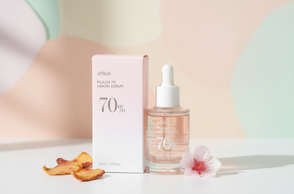Anua Peach 70 Niacin Serum – Brightening, Hydrating Glass