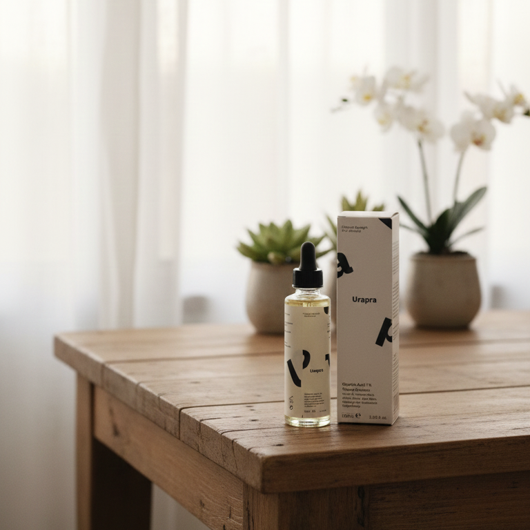 Urapra Glycolic Acid 7% Toner 100ml | Exfoliating Face Solution for Clear & Radiant Skin