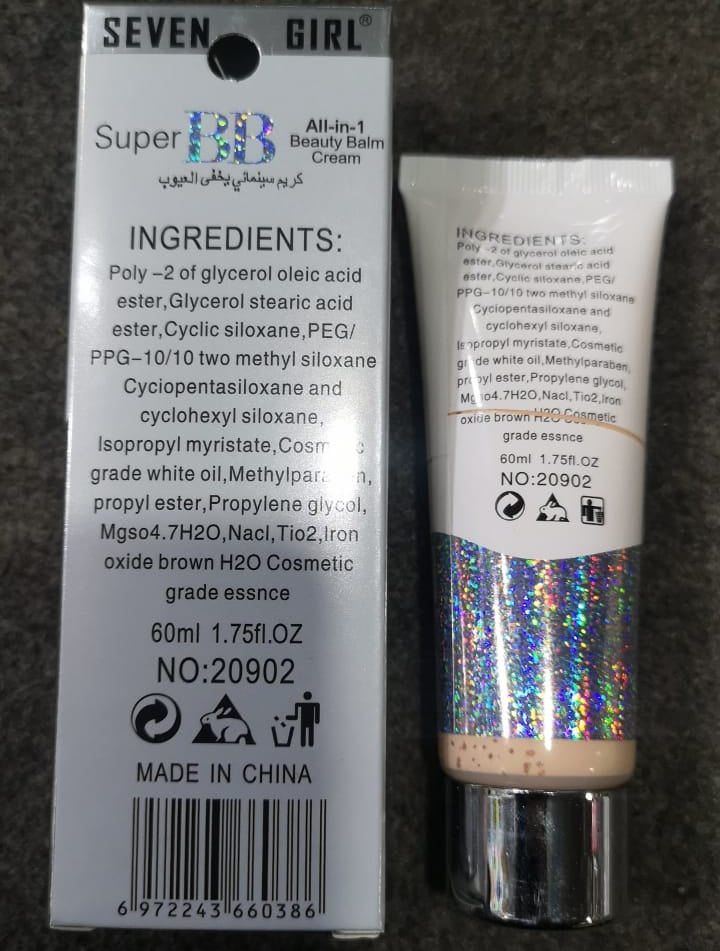 Seven Girl BB Cream Foundation SPF 30