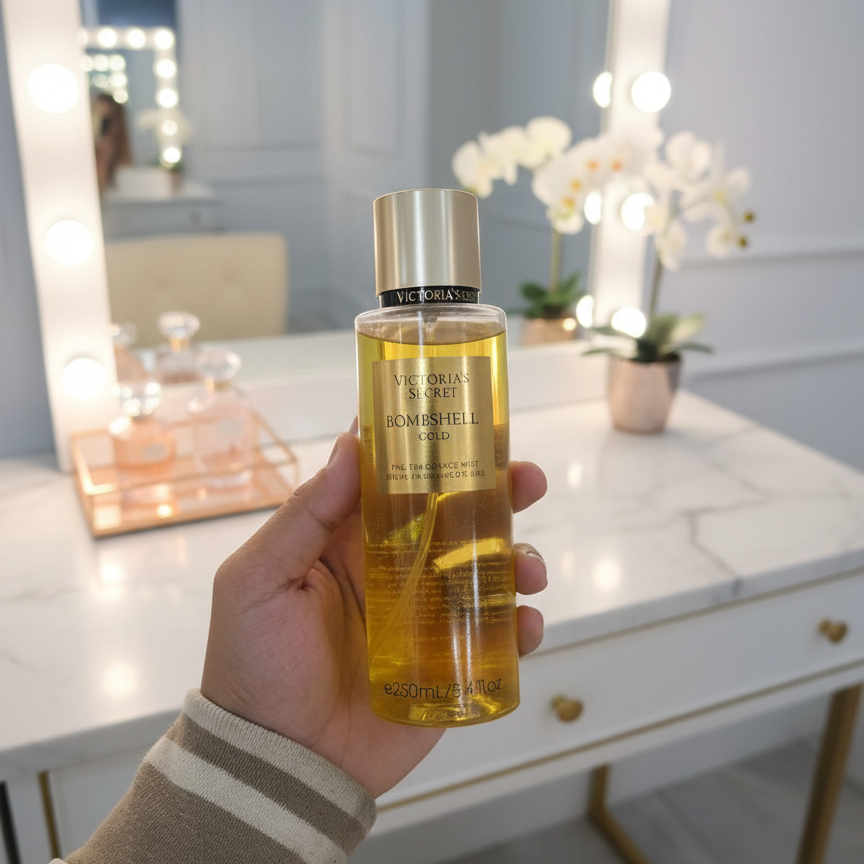 Victoria's Secret Bombshell Gold Fine Fragrance Mist