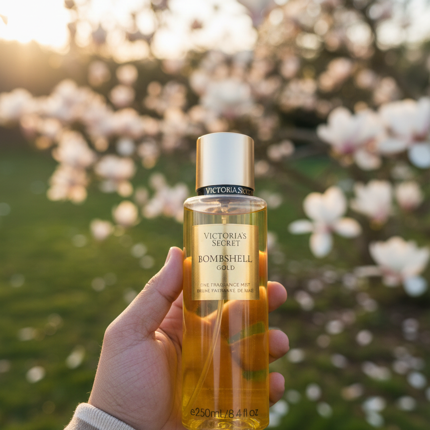 Victoria's Secret Bombshell Gold Fine Fragrance Mist