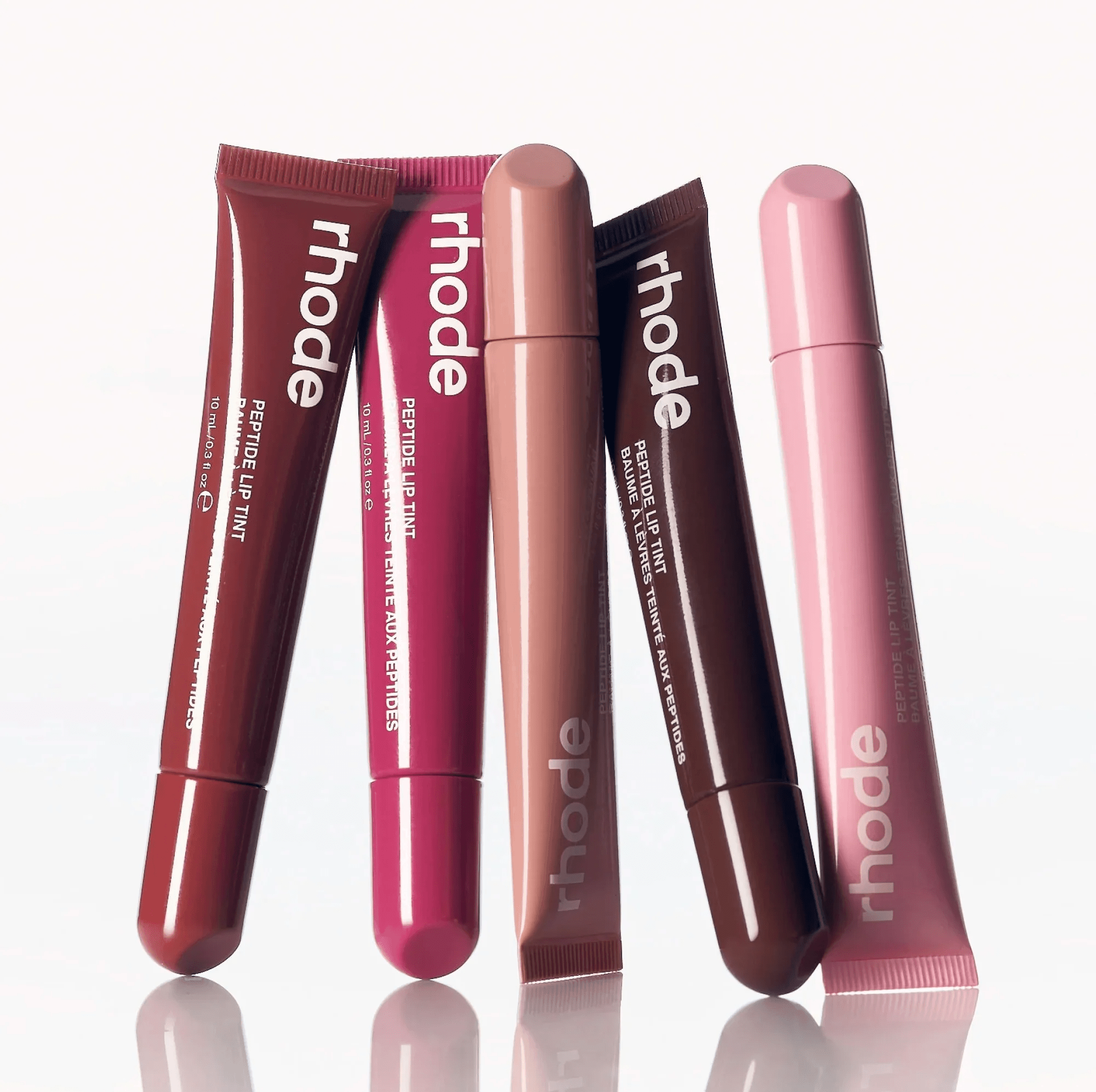Rhode Lip Tints – Pack of 3 Shades – Espresso + Page Vine + Toast