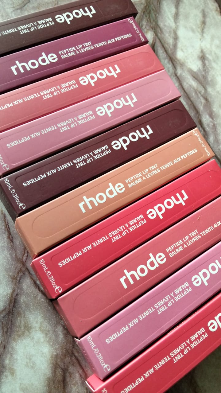 Rhode Lip Tints – Pack of 3 Shades – Espresso + Page Vine + Toast