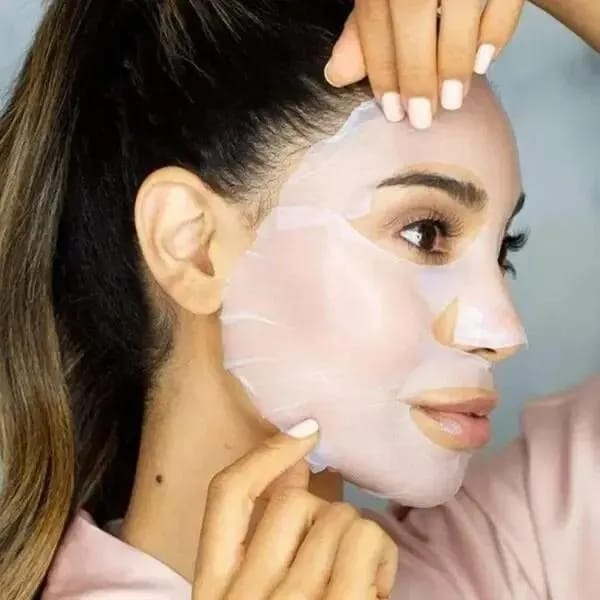 Whitening Face Sheet Mask Set Of 6 Multicolor Hydrating Brightening Skin Care Masks