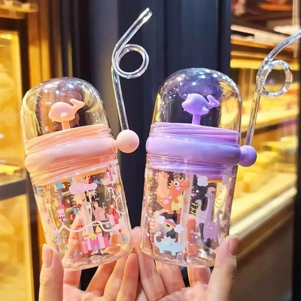 250ml Baby Water Portable Cup With Straw