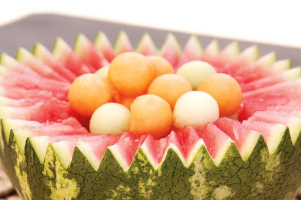 2 In 1 Melon Baller Stainless Steel Fruit Carving Knife – Slicer & Scooper