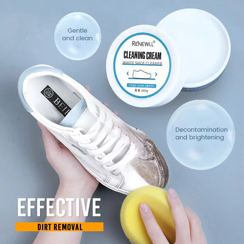 White Shoe Cleaning Cream Shoes Whitening Cleaner