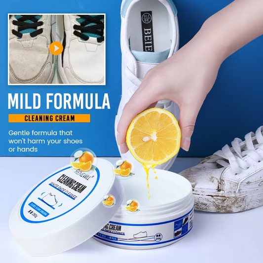 White Shoe Cleaning Cream Shoes Whitening Cleaner