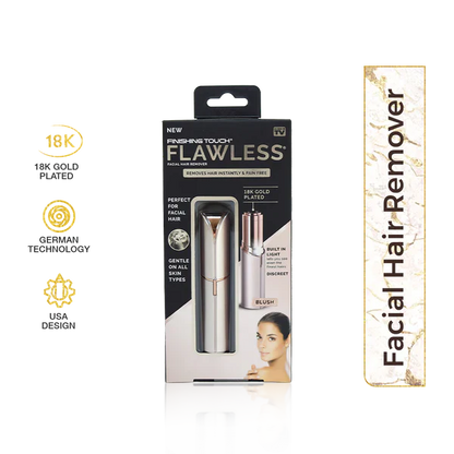 Portable Facial Hair Removal Cell Operated
