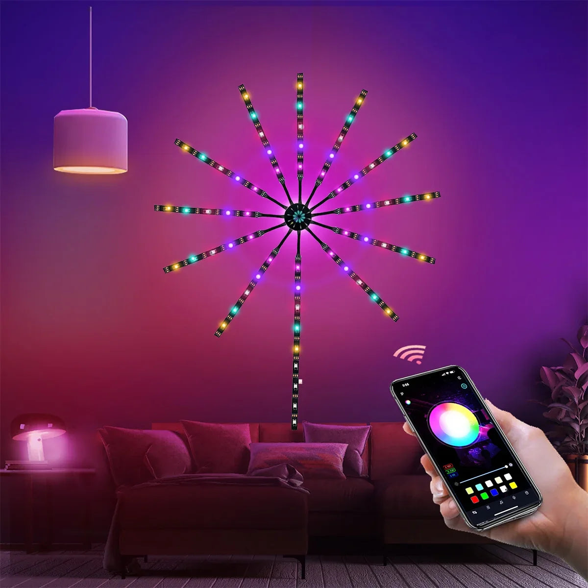 Fireworks Light Strip