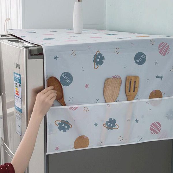 Anti-dust Waterproof Oil-proof Refrigerator Fridge Cover