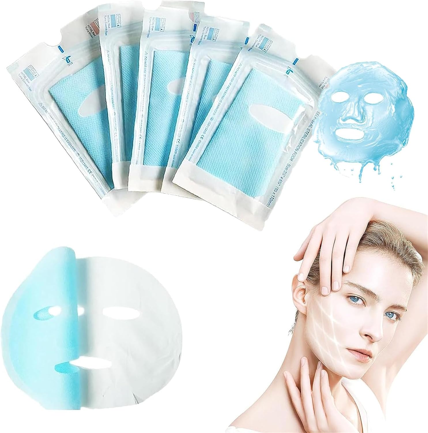 Collagen Face Mask for Anti Aging & Glass Skin