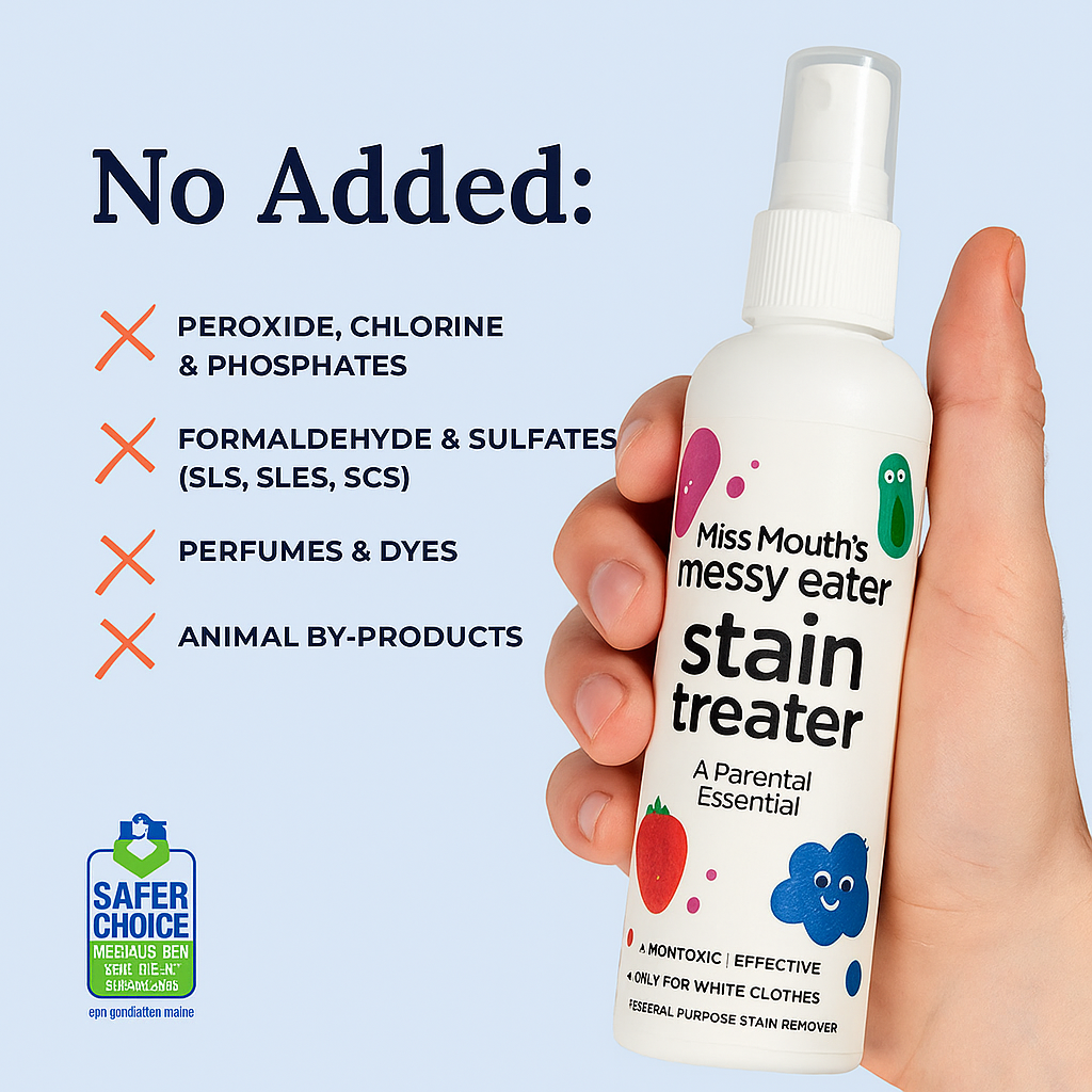 Miss MouthPK  Messy Eater Stain Treater