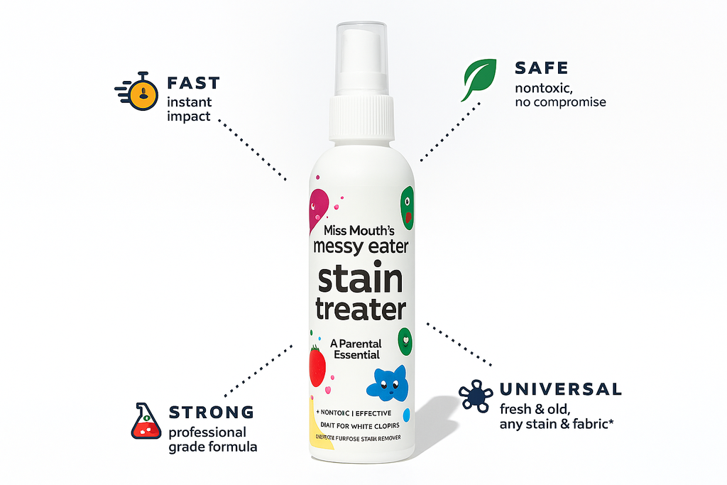 Miss MouthPK  Messy Eater Stain Treater