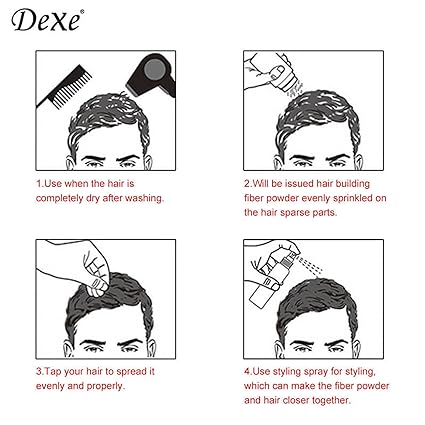 Dexe Hair Building Fibers 22g