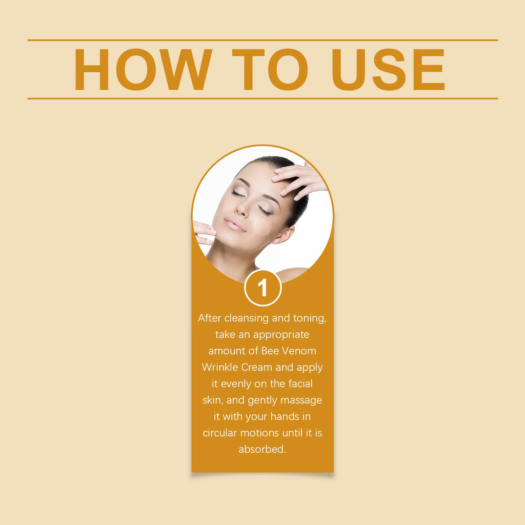 Bee Venom Cream for Finelines & Wrinkle