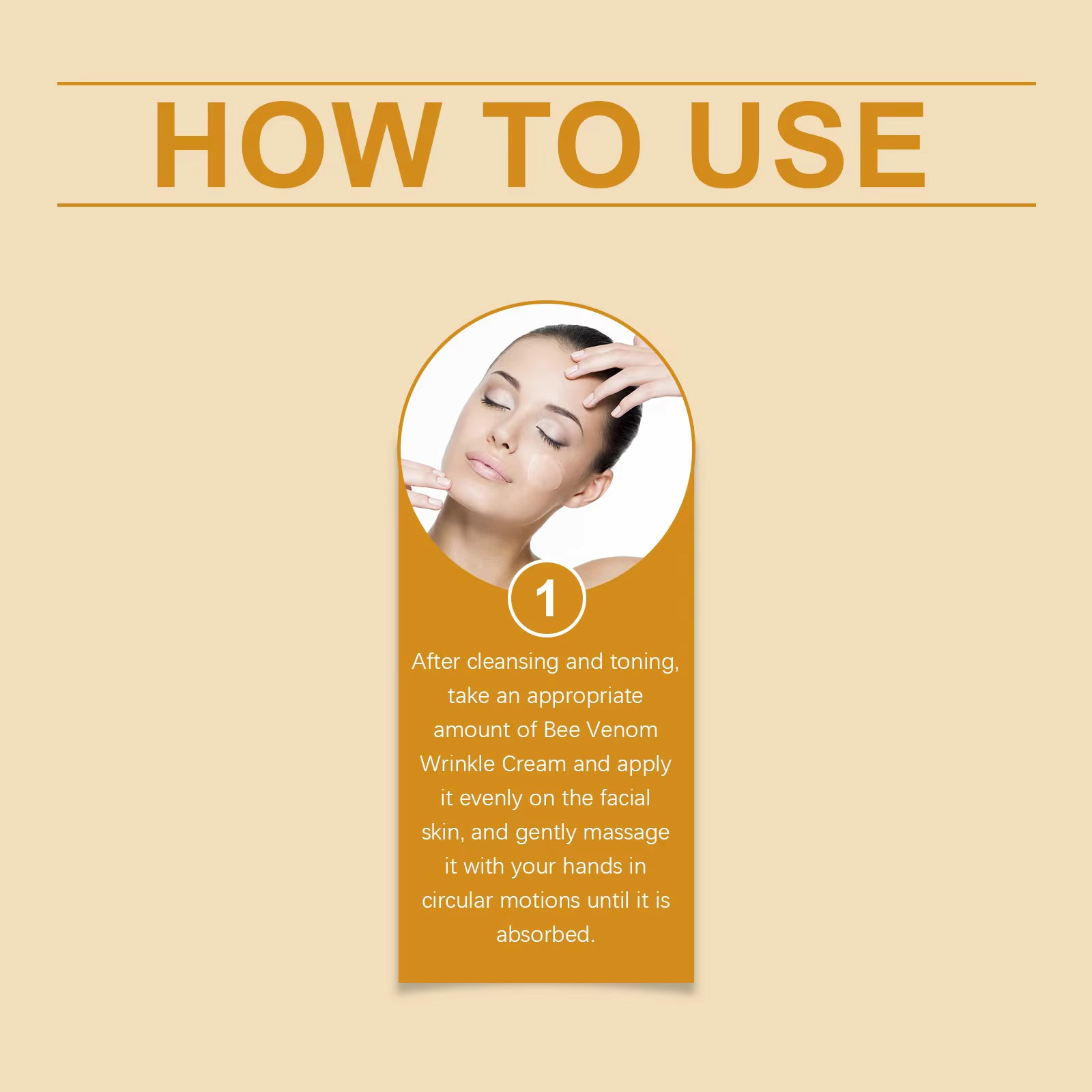 Bee Venom Cream for Finelines & Wrinkle