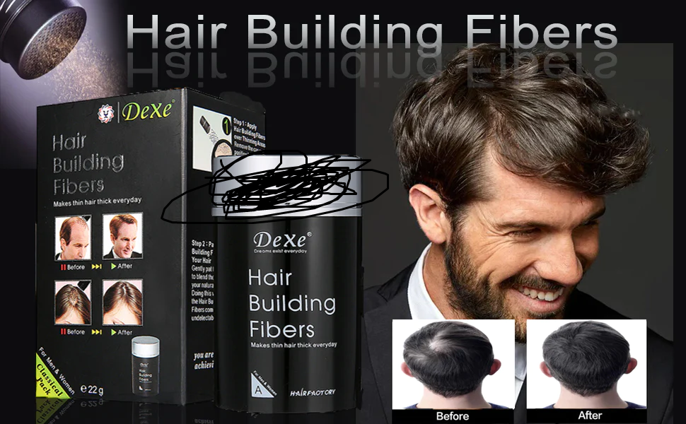 Dexe Hair Building Fibers 22g