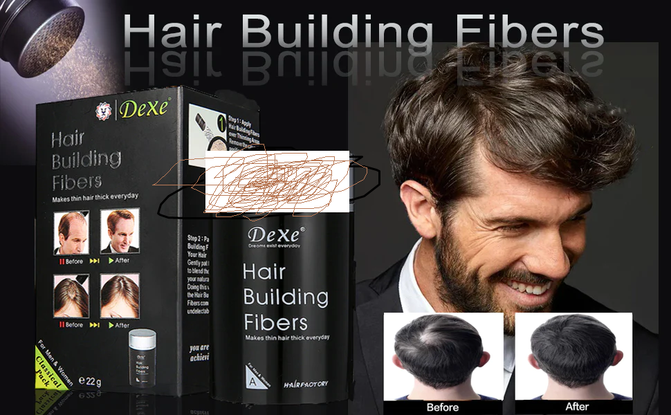 Dexe Hair Building Fibers 22g