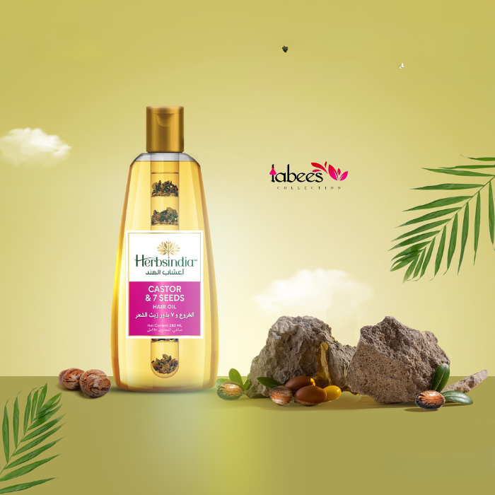 Onion & 7 Herbal Seeds Hair Oil With Nourish Tube