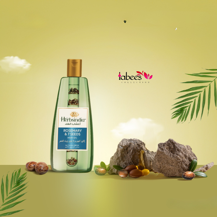 Onion & 7 Herbal Seeds Hair Oil With Nourish Tube