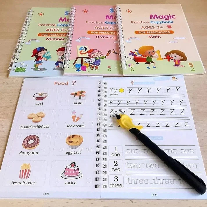 Magic Reusable Exercise Books