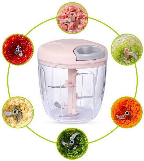 Manual Food Chopper Vegetable Slicer