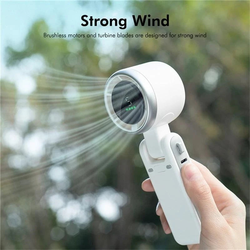 Mini Fan Portable Handheld Rechargeable