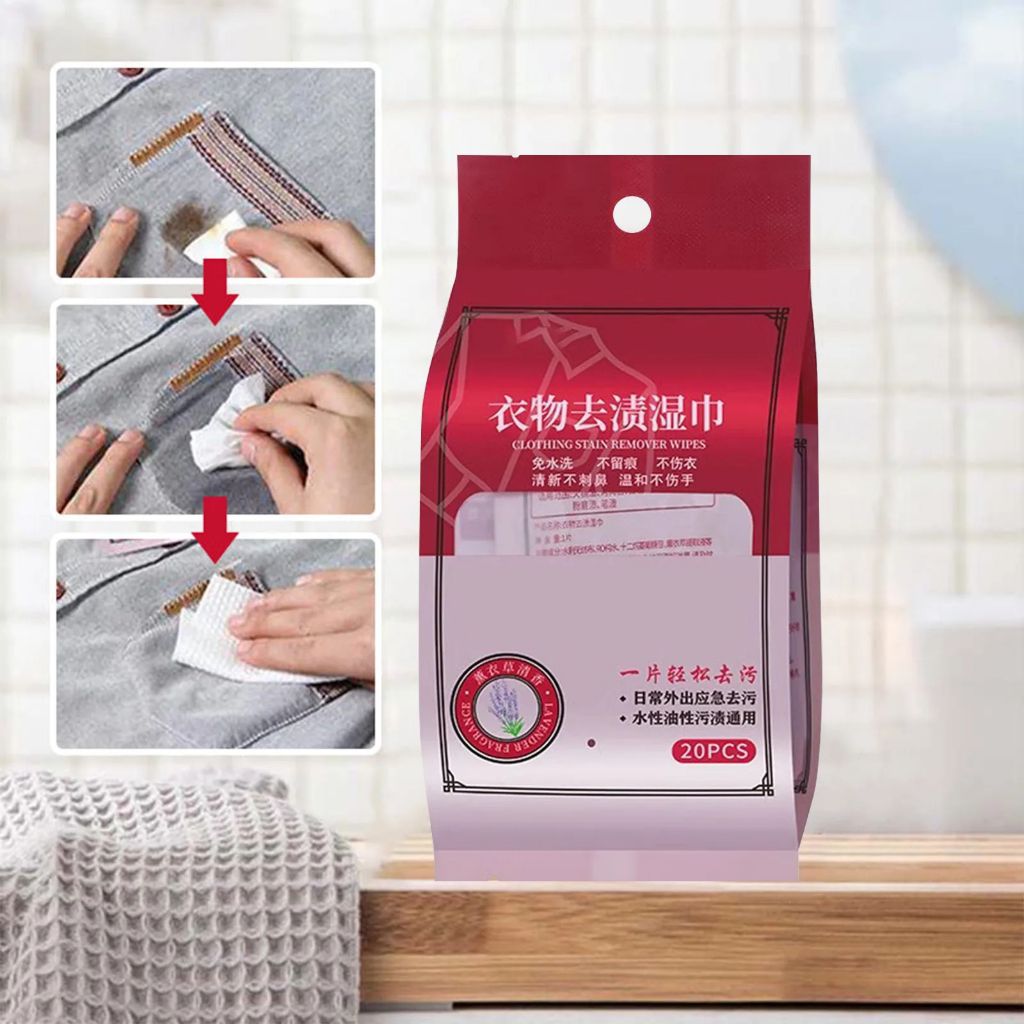 Stain Removal Wet Wipes