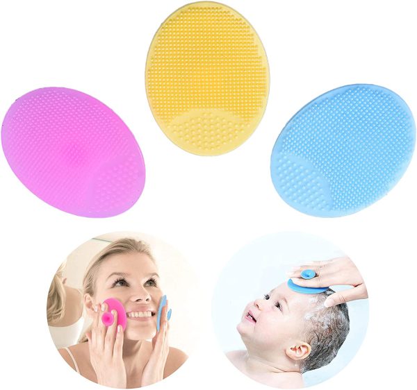 Soft Silicone Baby Cradle Cap Bath Brush