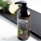 Professional Hair Dye Shampoo  Dark Brown 460ml.