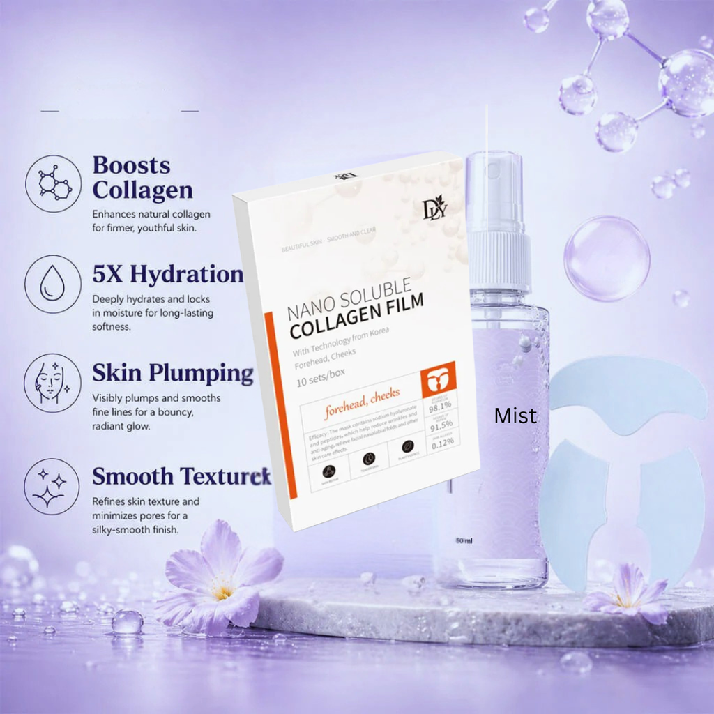 Dissolving Collagen Face Mask for Glass Skin
