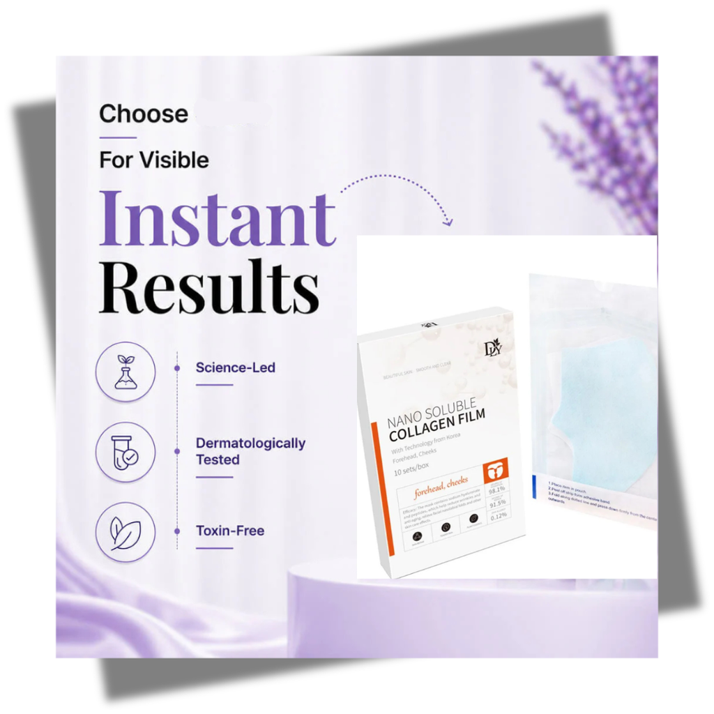 Dissolving Collagen Face Mask for Glass Skin