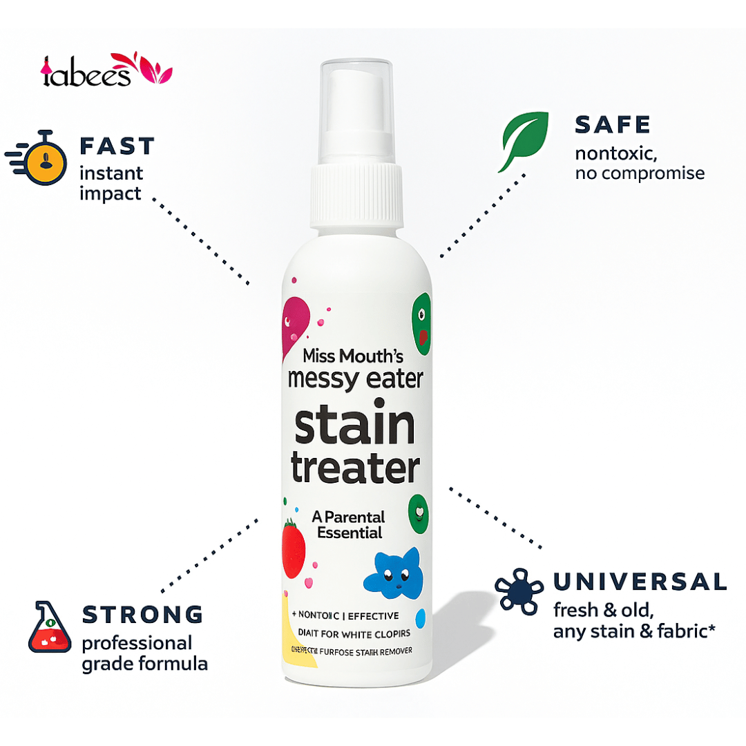 Miss MouthPK  Messy Eater Stain Treater