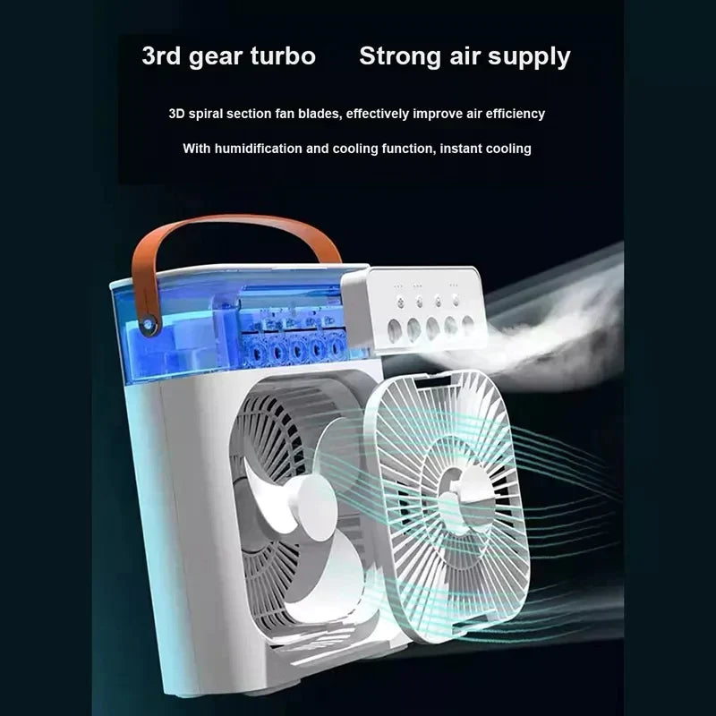 4 in 1 Portable Cooling Fan