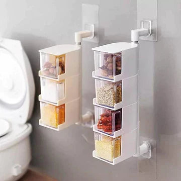 NEW SEASONING SPICE SET WALL MOUNTED