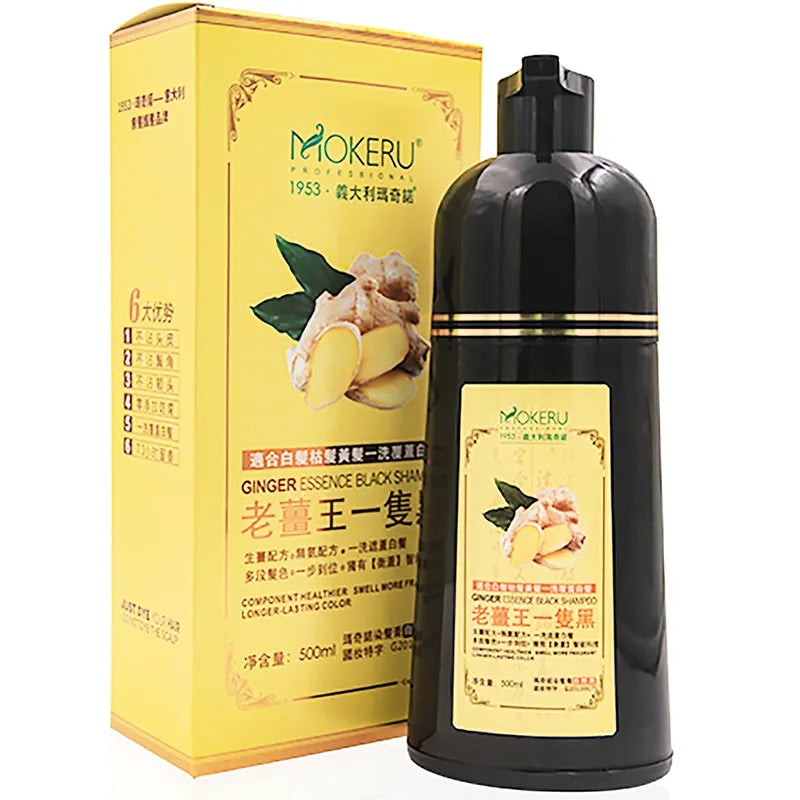 MOKERU Ginger Essence Black Shampoo