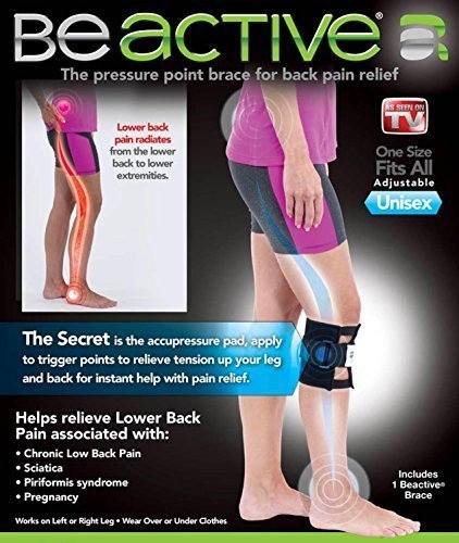 Be Active Pressure Point Brace for Back Pain Relief