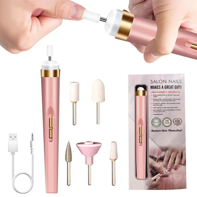 Flawless Saloon Nail Polisher Care Kit