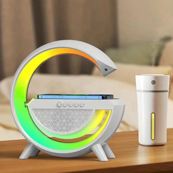 BIG G LED WIRELESS CHARGING WITH SPEAKER